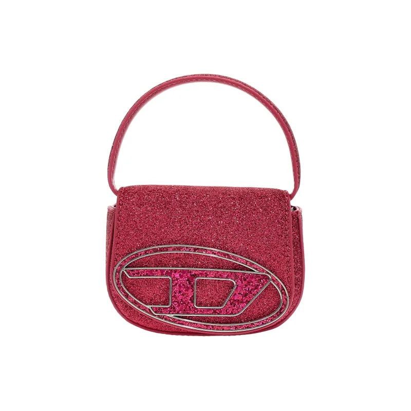 DIESEL Polyethylene Shoulder Bag, Crossbody Bag, Handbag Extra Small Women's Fuchsia-0