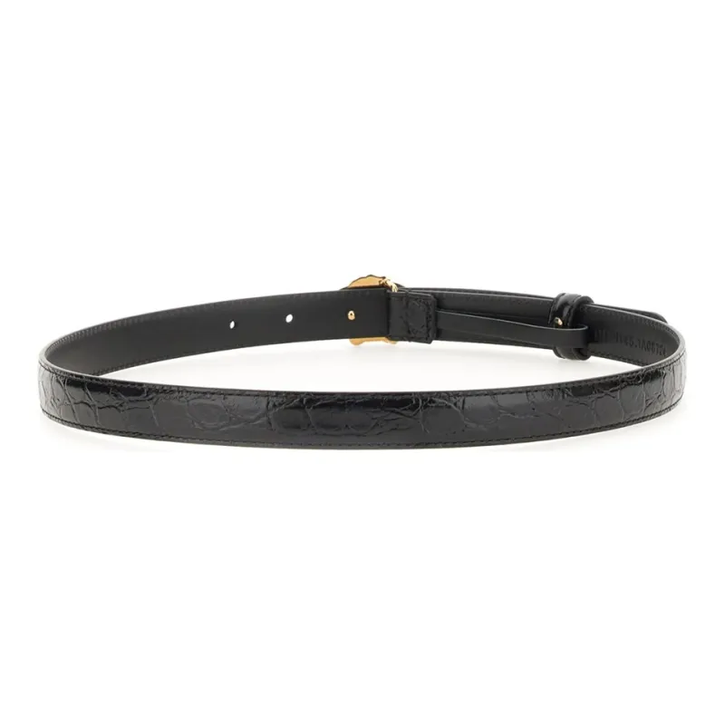 VERSACE Medusa Head Embossed Belt-1