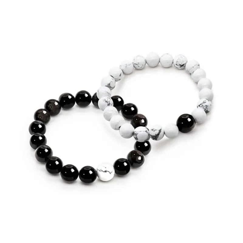 BAGGL Obsidian Jade Bracelets Unisex-0