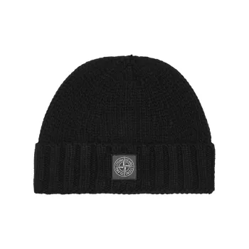 STONE ISLAND Beanies Unisex Black