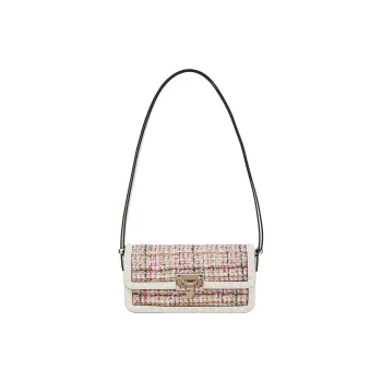 Valentino GARAVANI ROCKSTUD Fabric Handbag Shoulder Bag Women's Multicolor