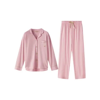 AUTUMNDEER Lounge Set Women's Light Pink