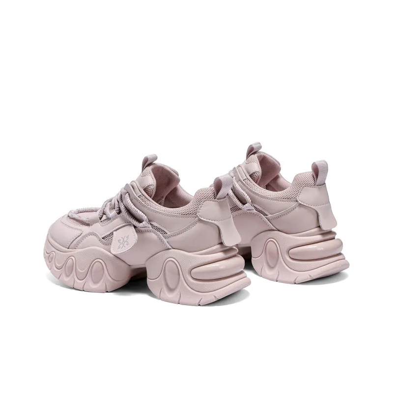 C°BANNER Low Top Chunky Sneakers Women's Purple-3