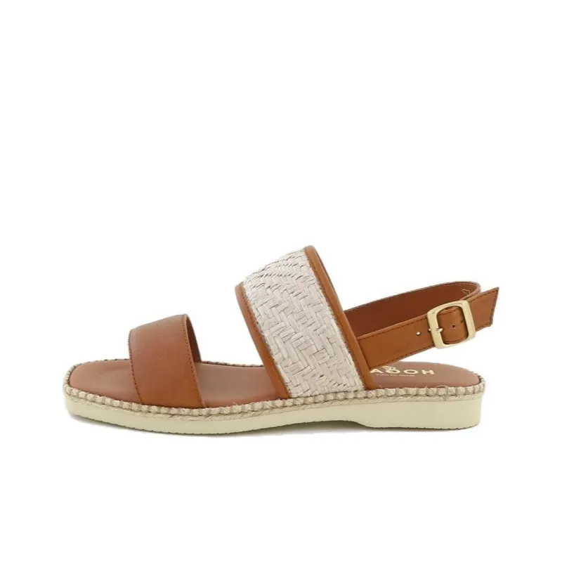 HOGAN H660 Double Strap Woven Sandals Women's-0
