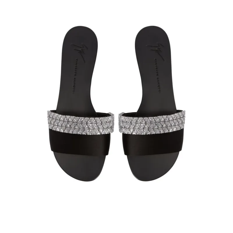 Giuseppe Zanotti Tesy Rhinestone embellished Slides Women's-3