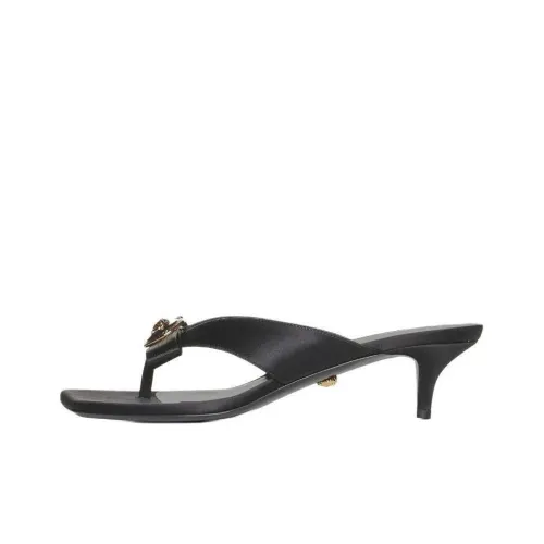VERSACE Bow Detailed Heeled Sandals Women's