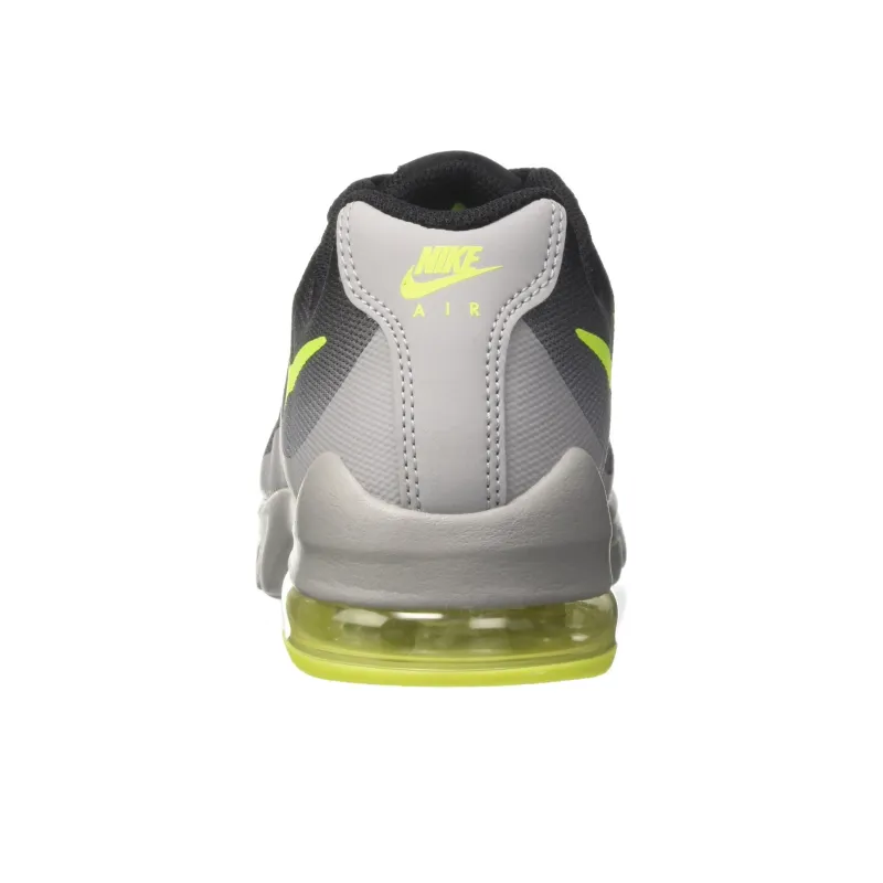 Nike Air Max Invigor Abrasion Resistant Low Top Running Shoes GS Black Yellow-4