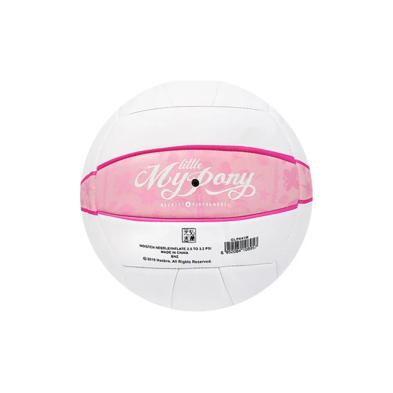 ProSelect x XIAOMABAOLI PU Size 5 Ball Volleyball Pink White-4