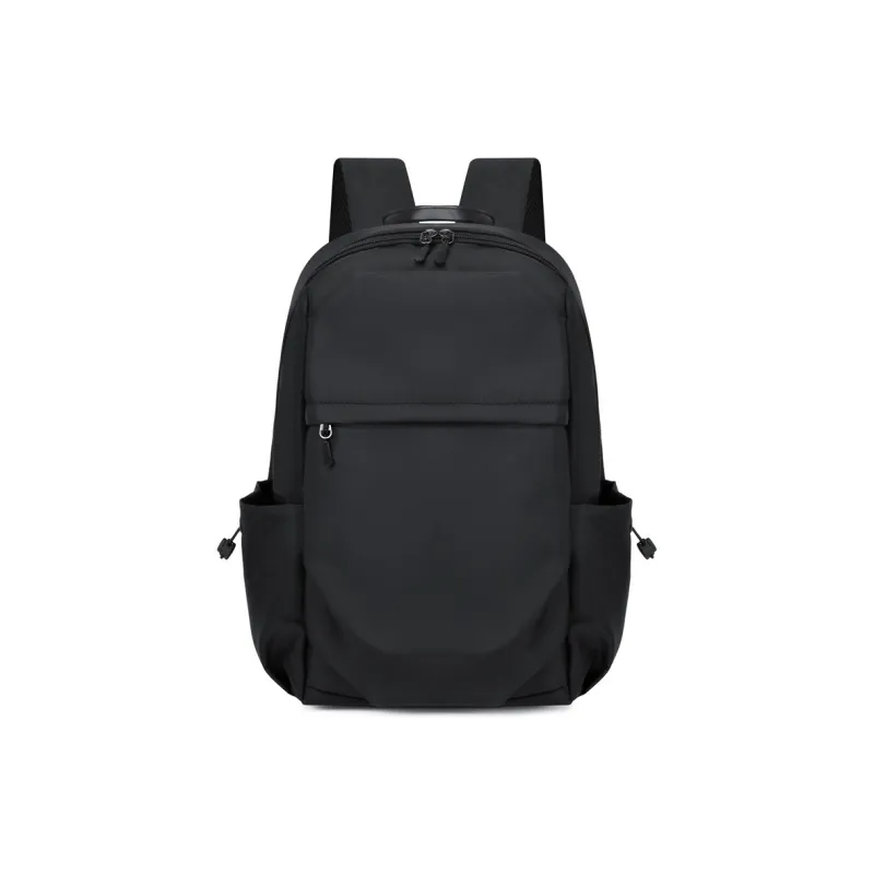 Banyanu Oxford Backpack Laptop Bag Unisex Black/Gray/Green-0