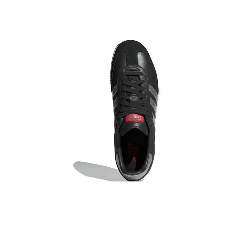 Adidas Samba Og Core Black Silver Metallic-4