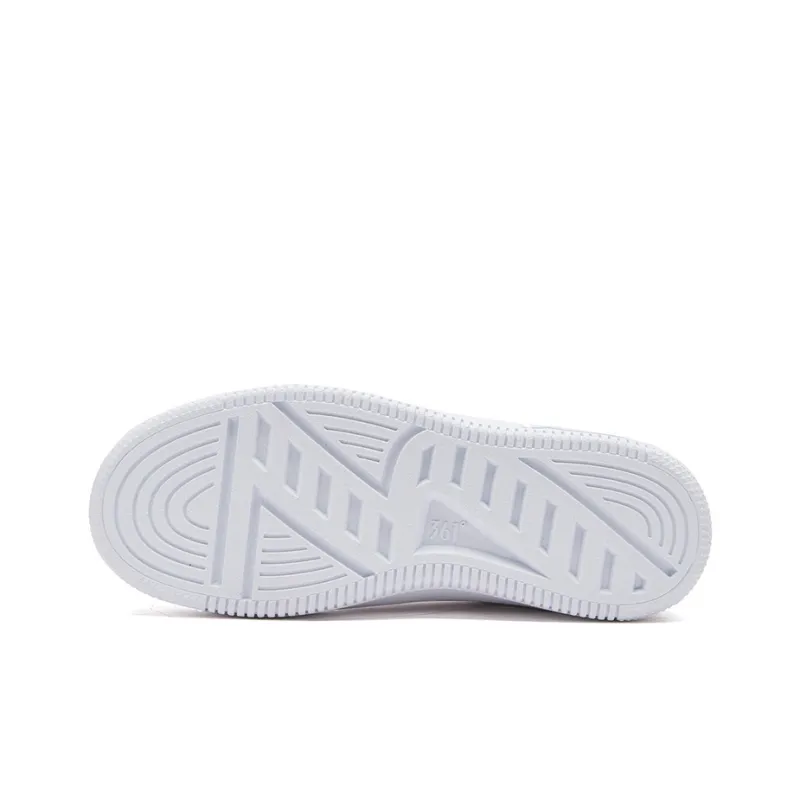 361° Slip-Resistant Coverage Low-Top Skateboard Shoes Women's White Purple-4