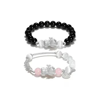 BAGGL Obsidian Jade Bracelets Unisex