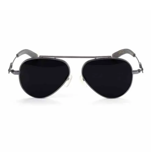 MORTON MUNCH Titanium Alloy Aviator Sunglasses Men's
