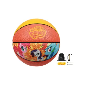 ProSelect x MY LITTLE PONY My Little Pony Co-branded Collection PU Basketball Orange Size 5 Training Kids'