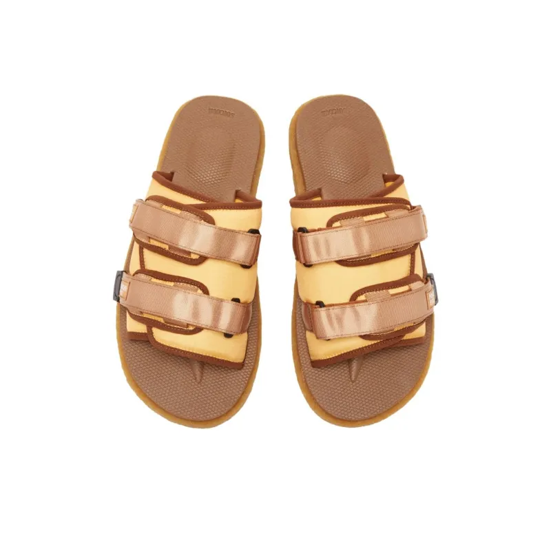 Moncler Slide Slippers Men's Yellow-2