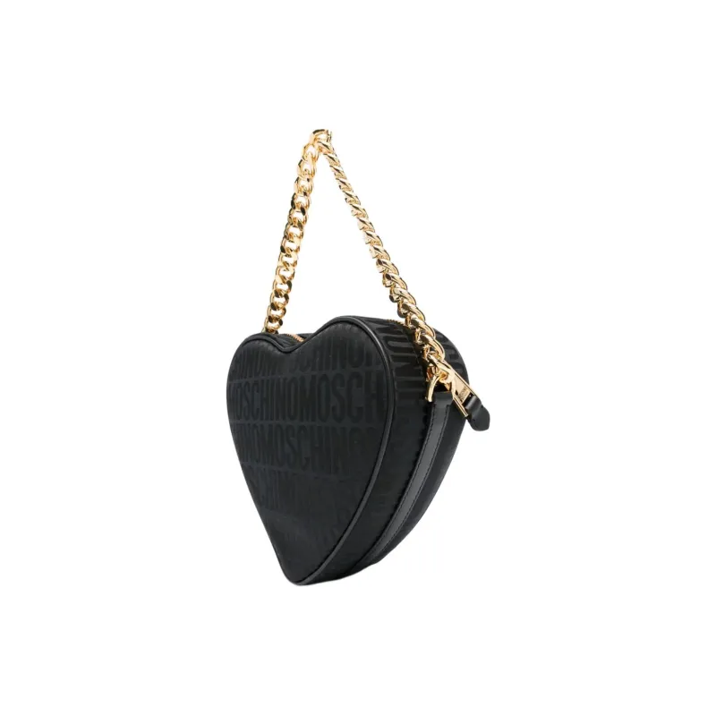 MOSCHINO Monogram-print Leather Tote Bag-1