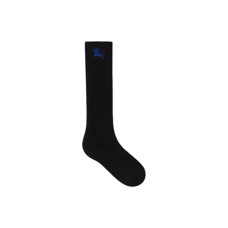Burberry Mid-Calf Socks Women's 1 Pack Black-1