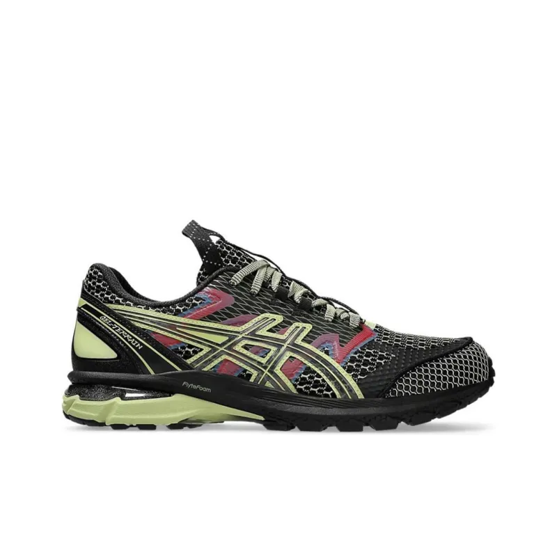 Asics US4 S Gel Terrain Kiko Kostadinov Black Neon Lime-1