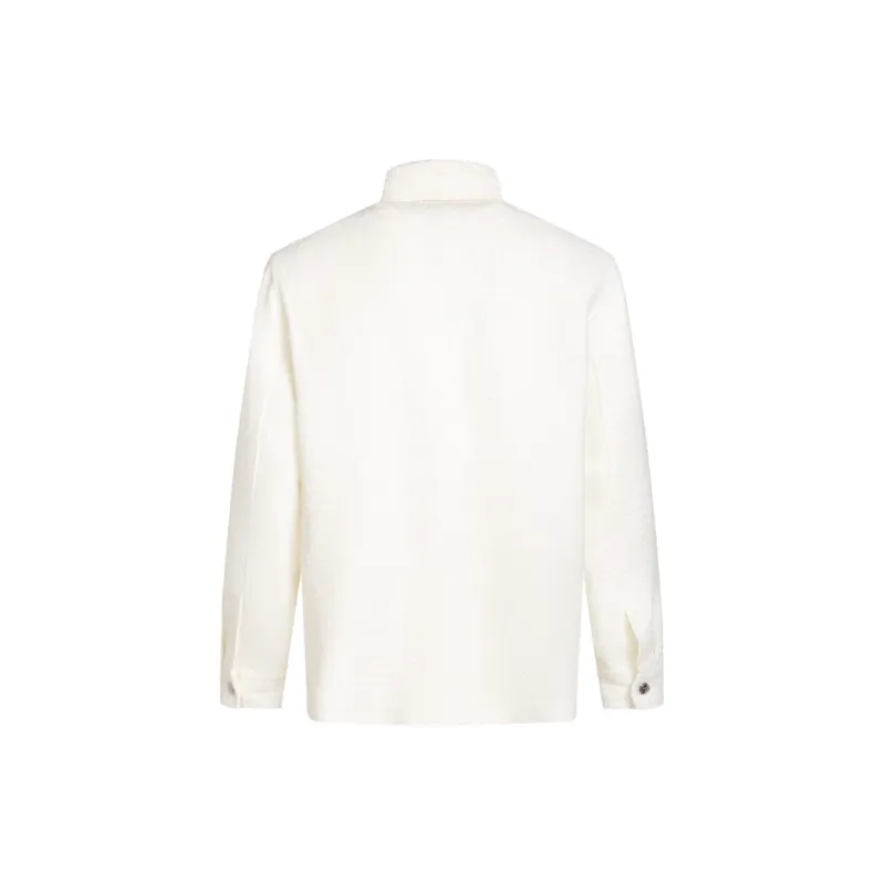 Chester Charles Jackets Coats Men's White-1