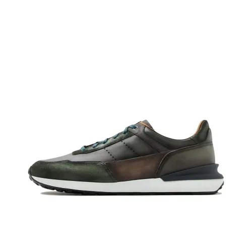 Magnanni Panelled Low-top Sneakers