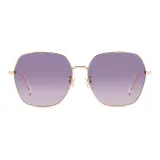 Rose Gold Frame with Dark Gray to Pink Gradient Lens