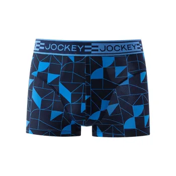 JOCKEY Underpants Men's 1 Pack Blue Print