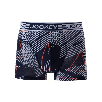 JOCKEY Underpants Men's Gray White Print