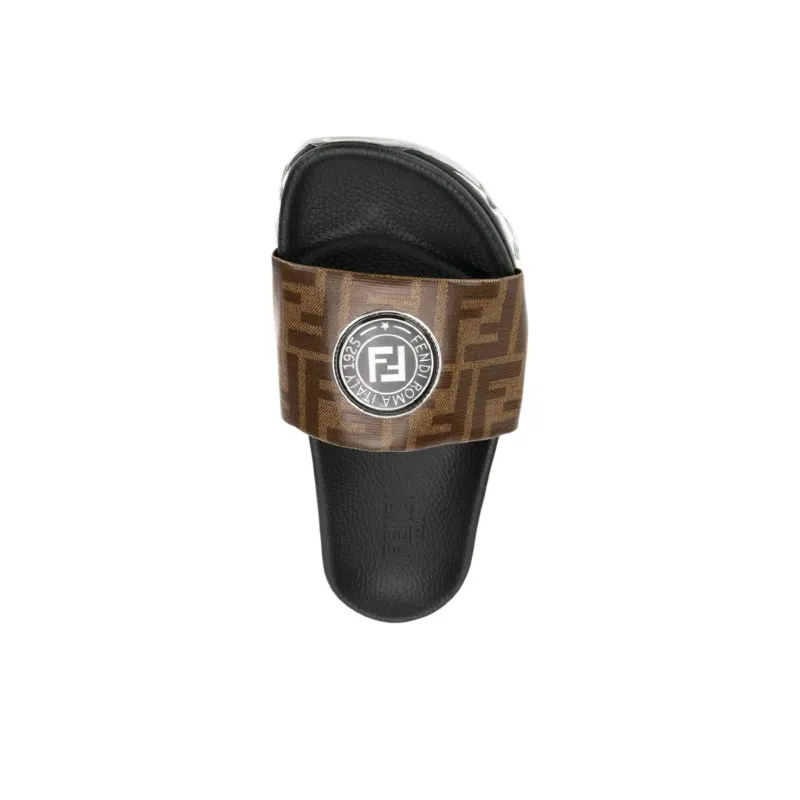 FENDI Slide Slippers Men's Umber-4