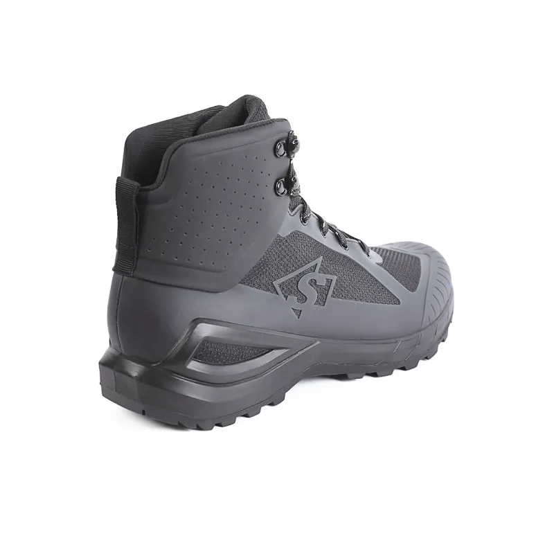 SLEADER Explorer Collection Slip Resistant, Abrasion Resistant, Waterproof Coverage High Top Outdoor Shoes Men's Gray-3