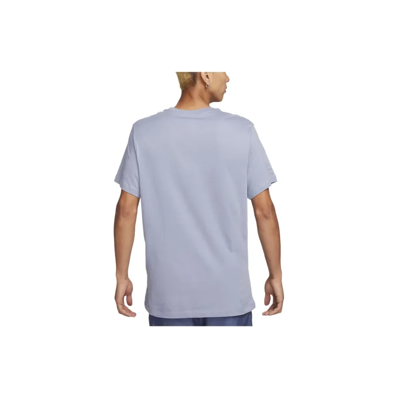 Nike Inter Milan Crest T-Shirt Men's Gray Stone Color-1