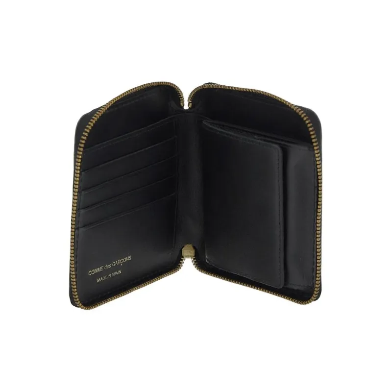 CDG Checked Zipped Wallet-3