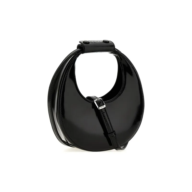 Staud Good Night Moon Logo Debossed Crossbody Bag-1
