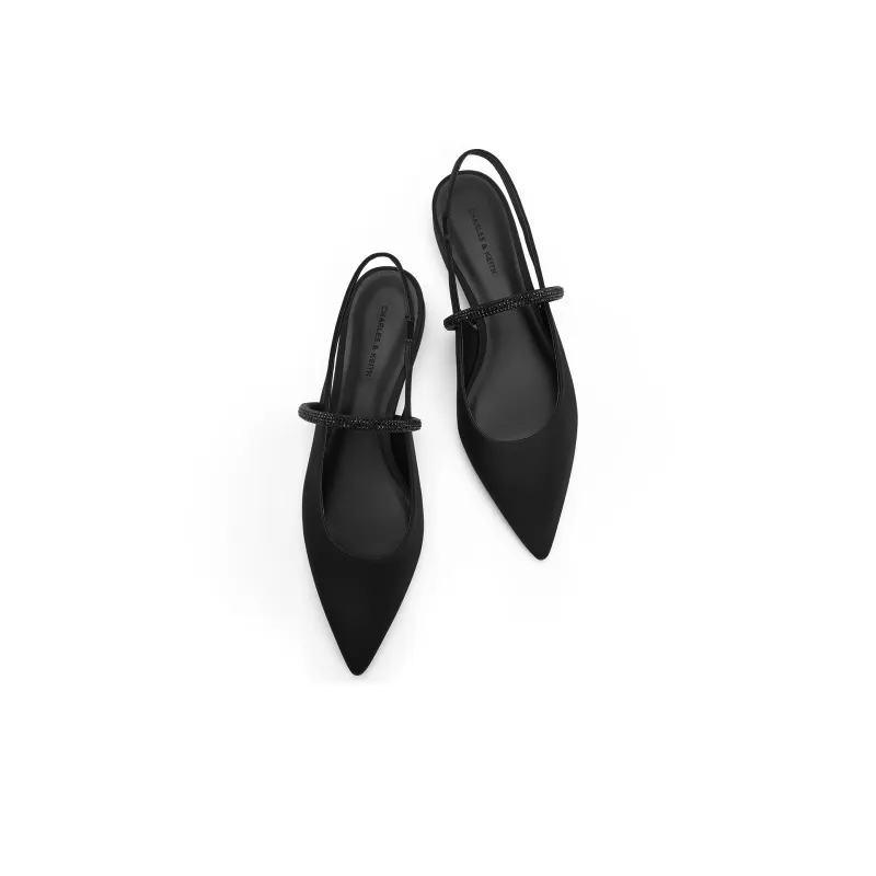 CHARLES&KEITH Small CK Strap Sandals 2.2cm Women's-5