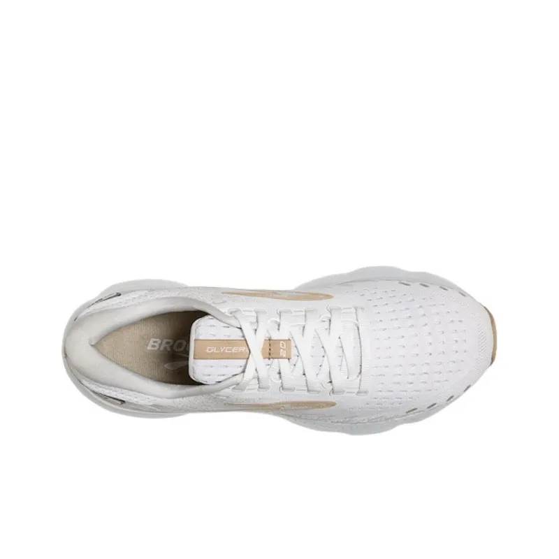 Brooks Glycerin 20 'White Khaki'-2
