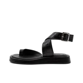 GIABORGHINI Roxanne Crocodile-embossed Sandals