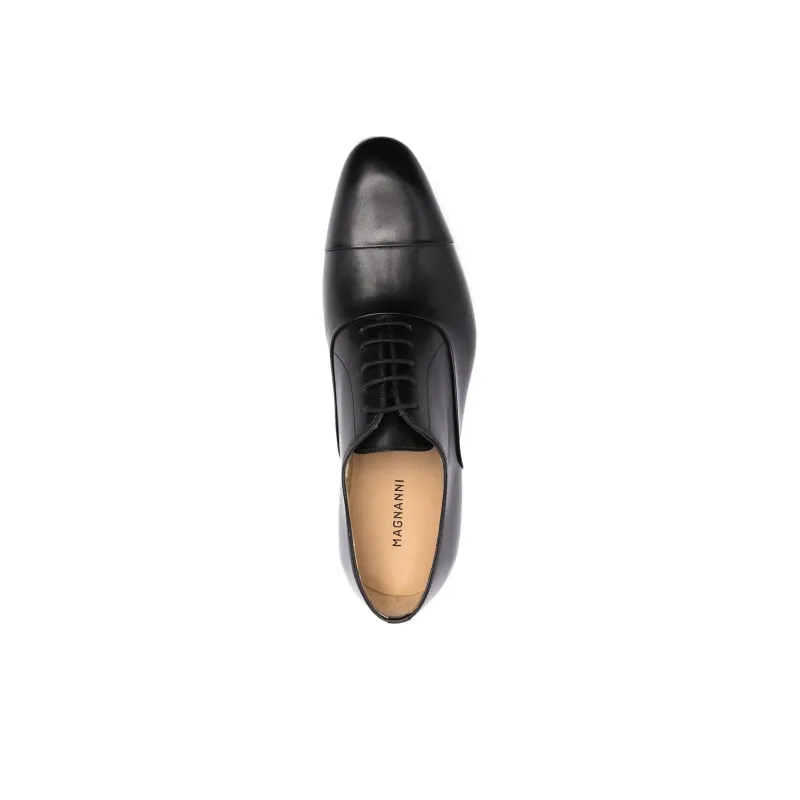 Magnanni Lace-up Leather Oxford Shoes-3