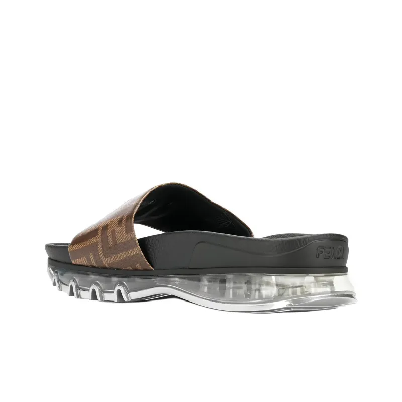 FENDI Slide Slippers Men's Umber-3
