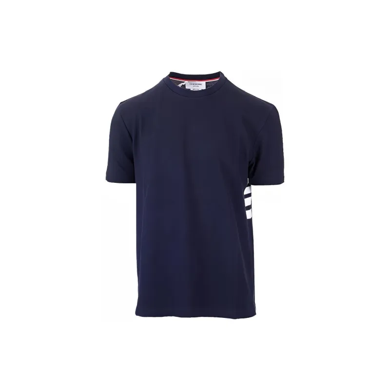 THOM BROWNE Classic Pique 4 Bar T Shirt-0