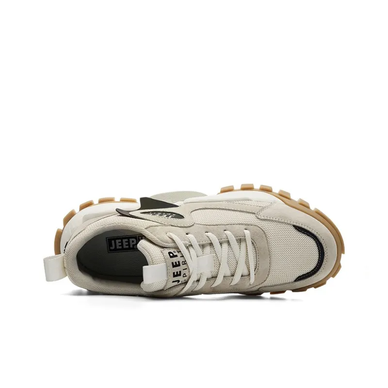 JEEP SPIRIT Mid Top Outdoor Shoes Men's Sand-31