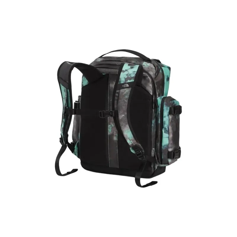 THE NORTH FACE Recycled Polyester Backpack Regular Unisex Mustard Ice-Dyed Black-3