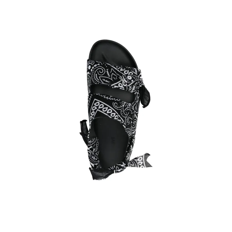 Arizona Love Bandana detail Open toe Sandals Women's-2