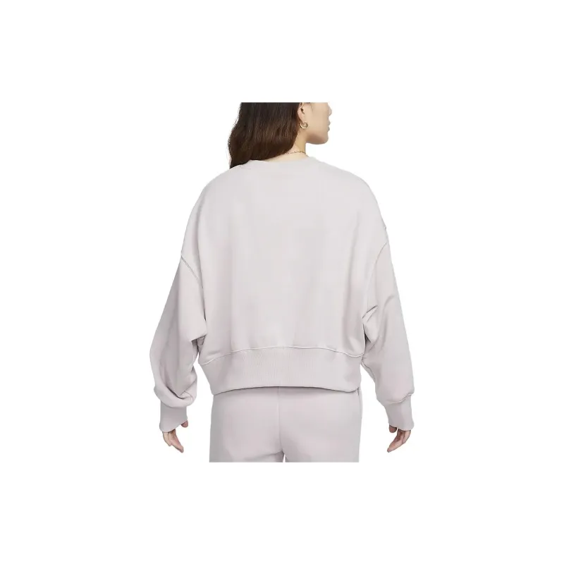 Nike Sportswear Phoenix Fleece Sweatshirt Women's Gray Purple-3