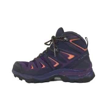 SALOMON X Ultra 3 Cushioning Wear-Resistant High-Top Outdoor Shoes Women's Lilac