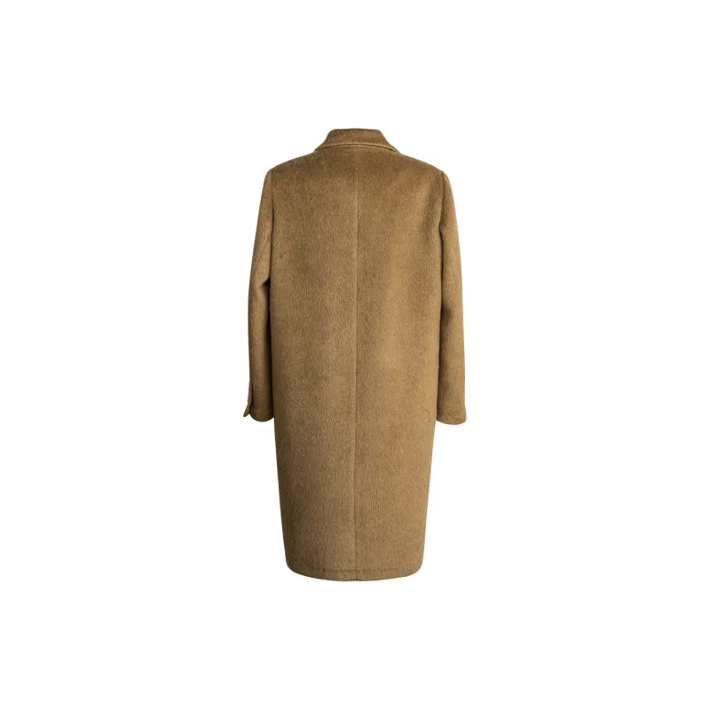 ROEYSHOUSE Coats Women's Light Coffee-1