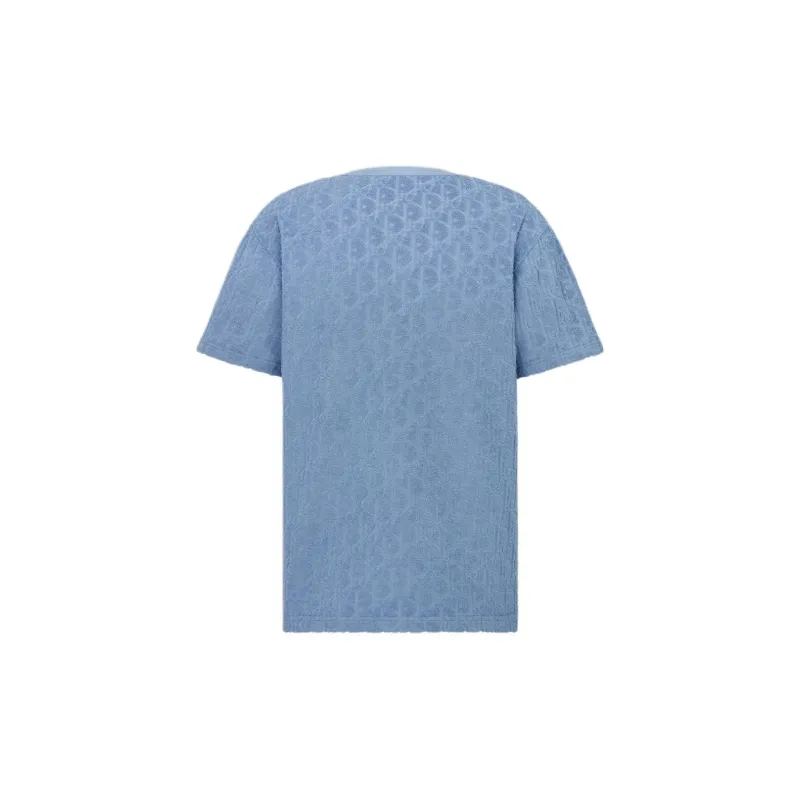 DIOR T Shirts Men Blue-1