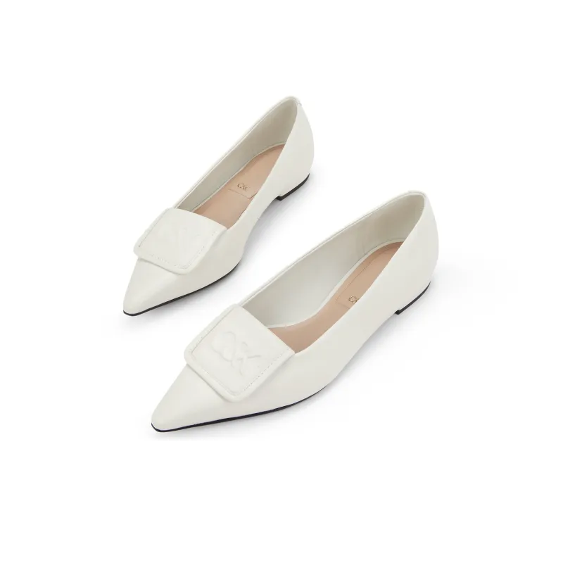 CHARLES&KEITH Small Ck Women's Casual Shoes 1.6cm Women's Blue/White-5