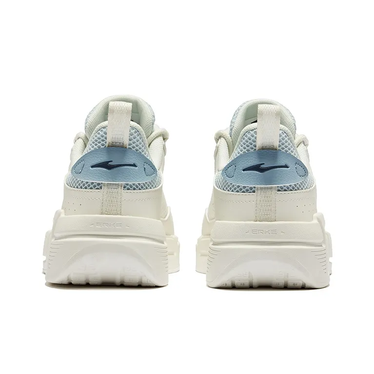 Erke Joyride 1.0 Cushioning Wear Resistant Low Top Casual Shoes Men's Microcrystal White Ice Cube Blue-3