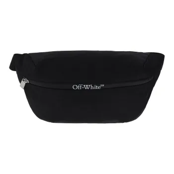 OFF-WHITE Logo Printed Zip-Up Belt Bag