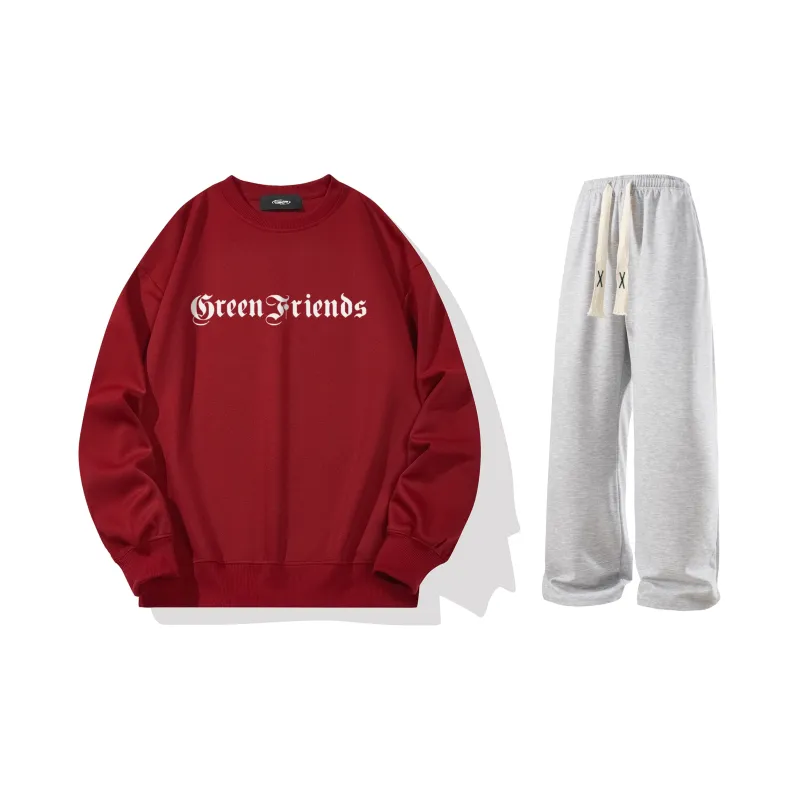 GF x WULIAOYUAN Sweatshirt Set Unisex-33