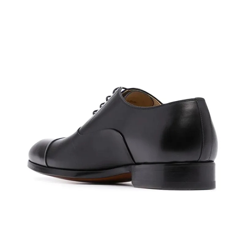 Magnanni Lace-up Leather Oxford Shoes-2